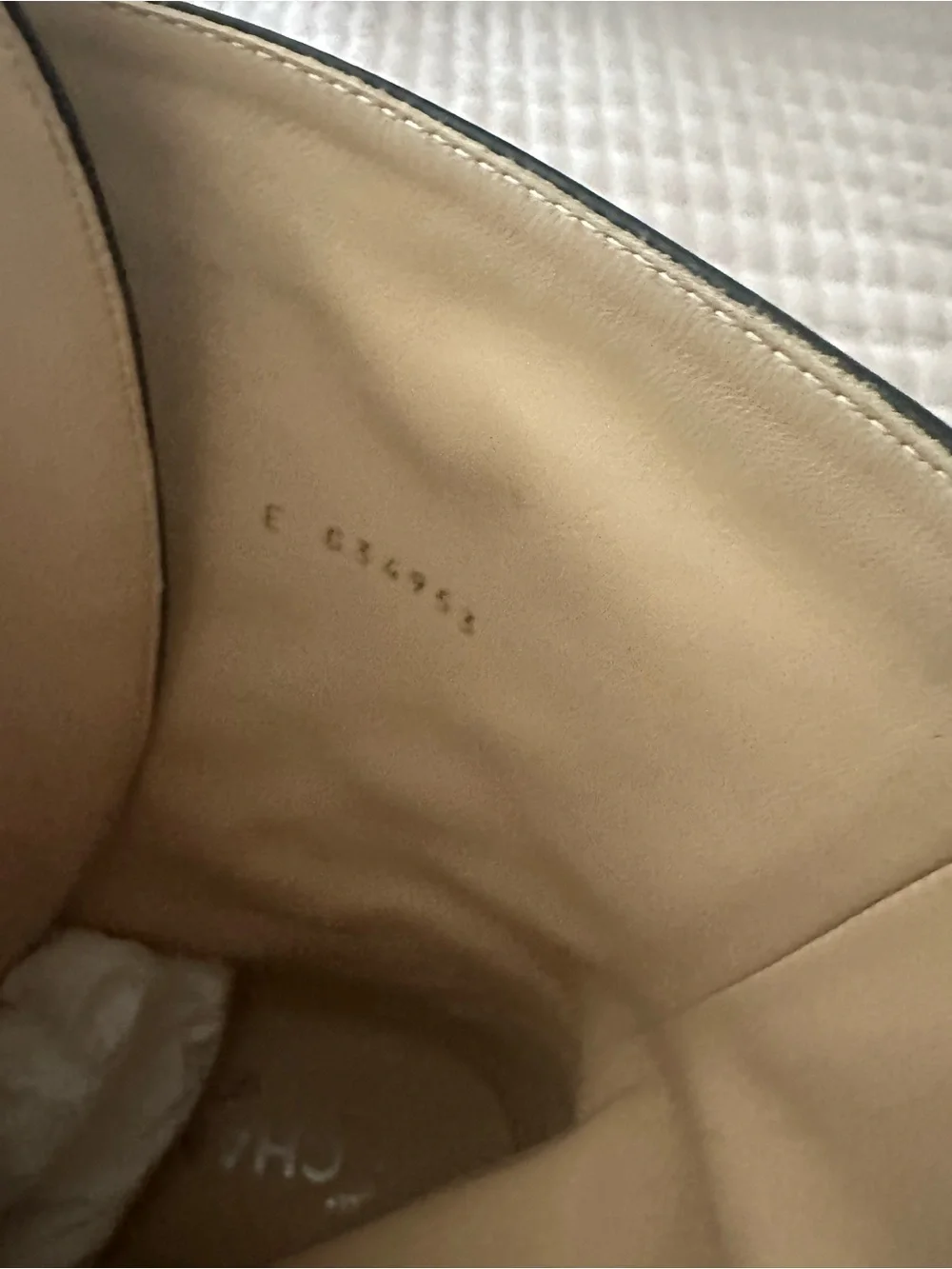 CHANEL Black Leather Lace-Up CC Combat Boots with Logo Toe